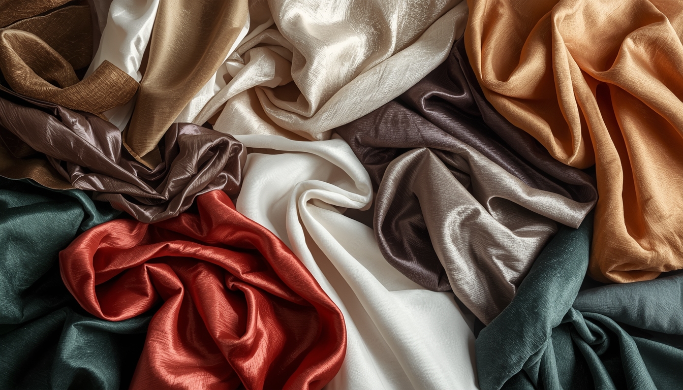 Laadukkaat kankaat ja materiaalit